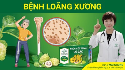 Bệnh LOÃNG XƯƠNG và phản ứng của Noni4x có thể xảy ra