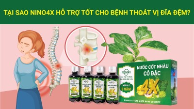 Tại Sao Noni4X Hỗ Trợ Tốt Cho Người Bị Thoát Vị Đĩa Đệm?
