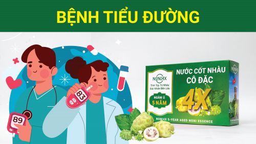 Bệnh TIỂU ĐƯỜNG và phản ứng của Noni4x có thể xảy ra