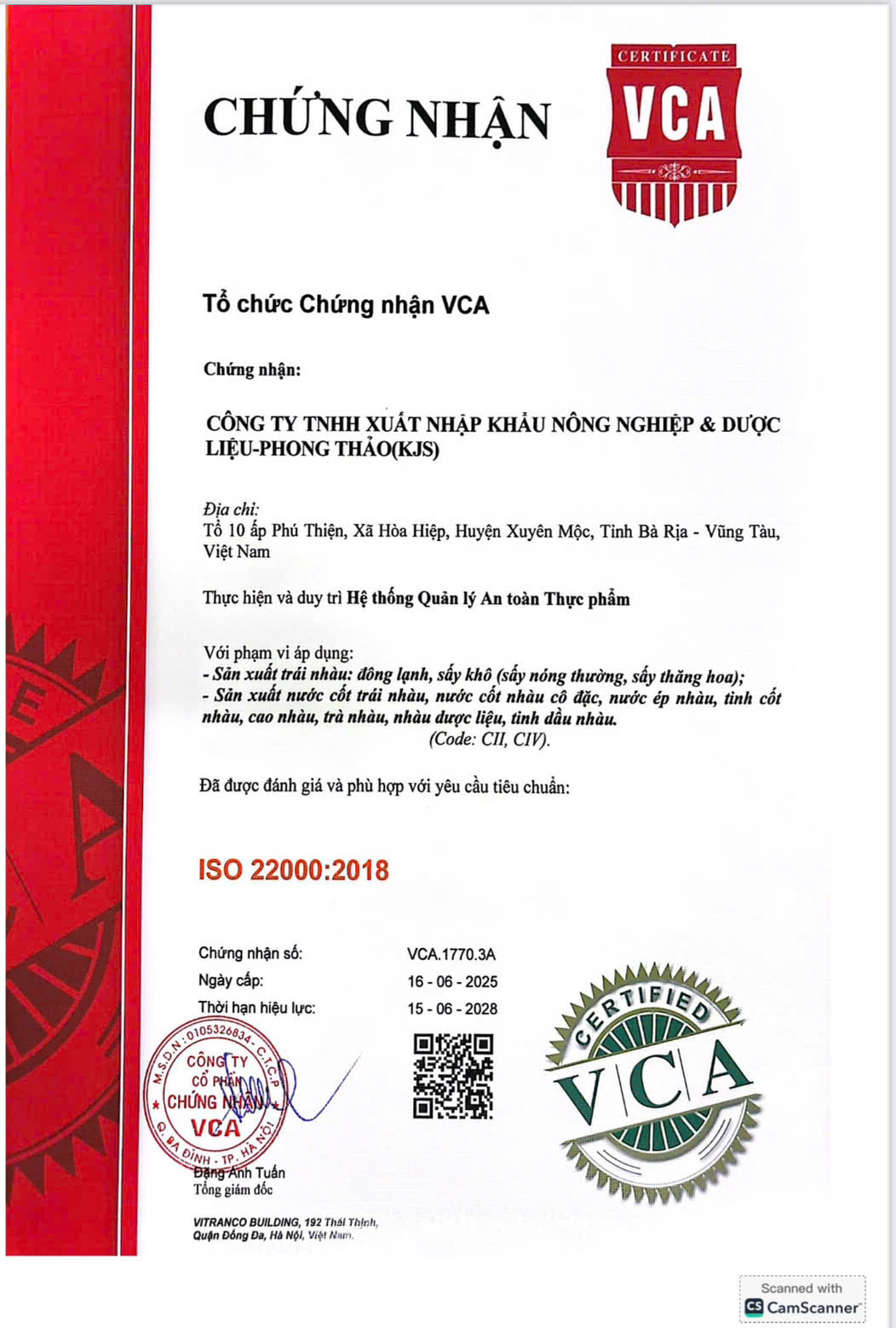 Quy trình sản xuất khép kín, sản phẩm được kiểm tra kỹ càng, đầy đủ tem, mã vạch truy xuất nguồn gốc, hoàn thiện tốt nhất trước khi đến tay khách hàng
